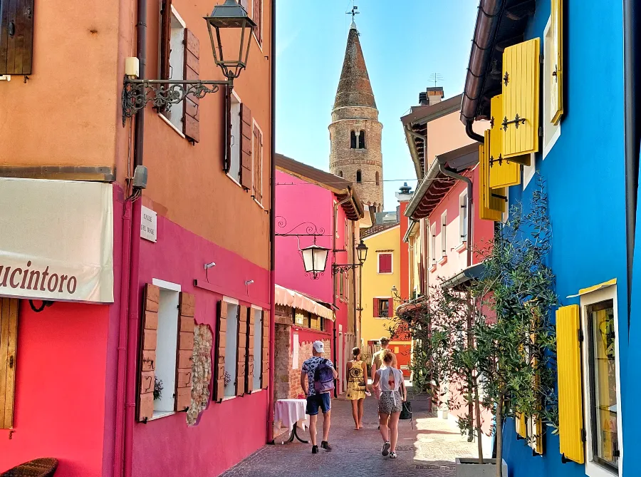Foto del centro storico di Caorle